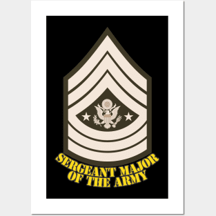 Sergeant Major of the Army Posters and Art